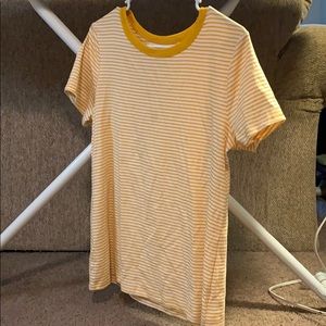 Yellow tee